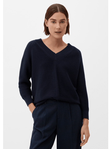 S. Oliver Strickpullover langarm in Blau