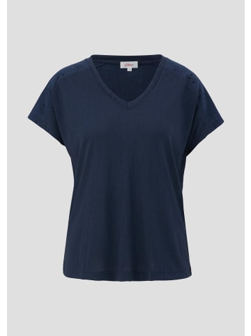 s.Oliver T-Shirt in 5884_tiefblau