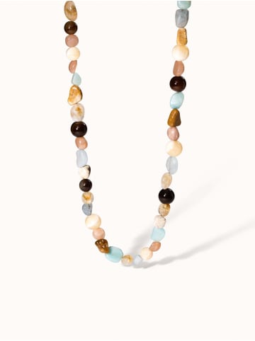 PURELEI Kette Tide Gemstone 50-55 in Silber