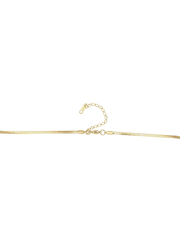 Adeliás Damen Halskette mit Anhänger – aus Edelstahl in gold
