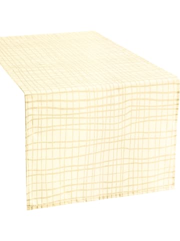 REDBEST Baumwollmischung Tischläufer Pasadena in natur