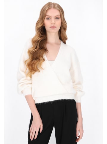DreiMaster Klassik Sweater in offwhite