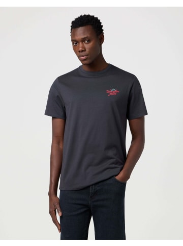 Wrangler T-Shirt Graphic in Faded Black
