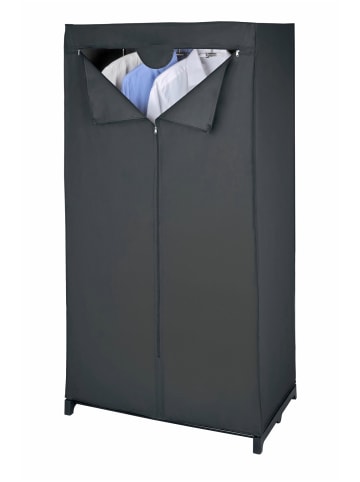 Wenko Kleiderschrank Deep Black, Kleiderschrank Mod. Deep Black in Schwarz