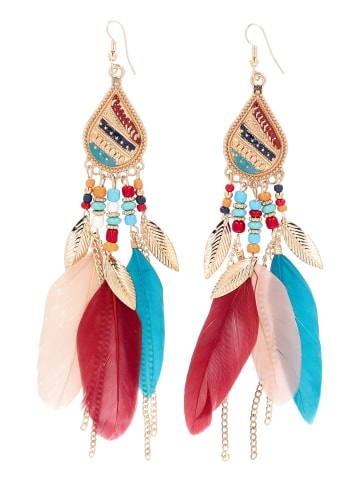 IZIA Earrings in Red