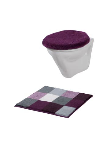 Erwin Müller WC-Vorlage Kreta in aubergine