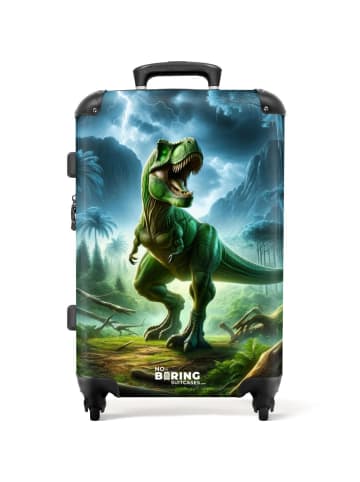 NoBoringSuitCases Suitcase, Handgepäck, Koffer, Trolley, Reisekoffer Grünes