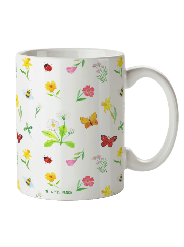 Mr. & Mrs. Panda bedruckte tasse Ostern Frühlingsgefühle ohne Sp... in Weiß