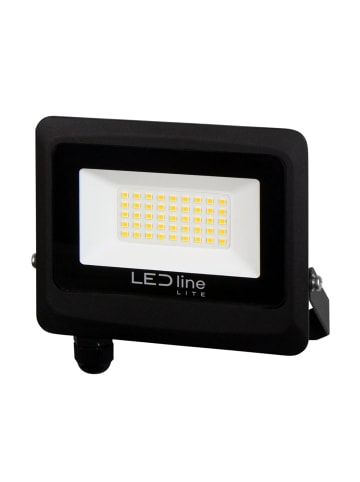 LED Line Floodlight PHOTON 30W IP65 Schutzart 4000K 3000lm 13,9 in Schwarz