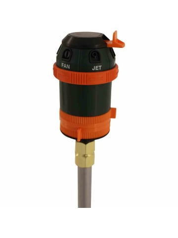 Siena Garden Multi Kreisregner 3800 6 Sprühb., auf Stativ in Silber/Orange in Silber/Orange