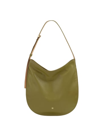 DuDu Sylvie Schultertasche Leder 36.5 cm olive