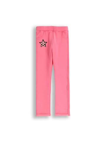 Coccodrillo Gefütterte Leggings mit langem Bein in rosa
