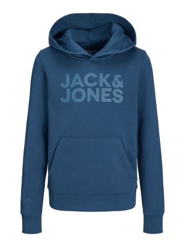 JACK & JONES Junior Kapuzensweatshirt JJECORP LOGO SWEAT HOOD JNR in ensign blue