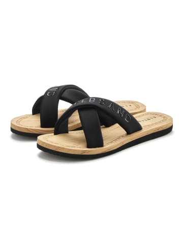 ELBSAND Pantolette in schwarz