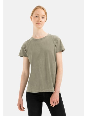 Camel Active Kurzarm T-Shirt aus Organic Cotton in Hellkhaki