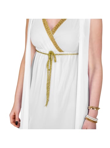 tectake Langes, wunderschönes Kleid, weiß