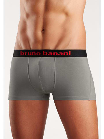 Bruno Banani Boxershorts in grau, türkis, schwarz, petrol