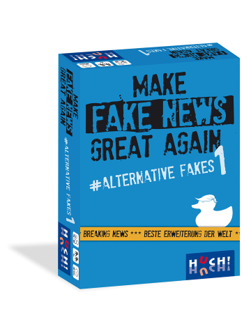 HUCH! Lifestylespiel Make Fake News Great Again - Alternative Fakes in Bunt