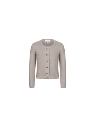 Nübler Strickjacke für Mädchen in grau in grau