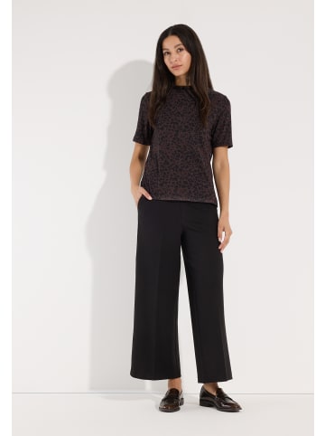 More & More trendiges Meshshirt, Leomuster in leo print