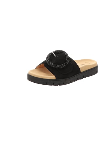 Gabor Pantolette in schwarz