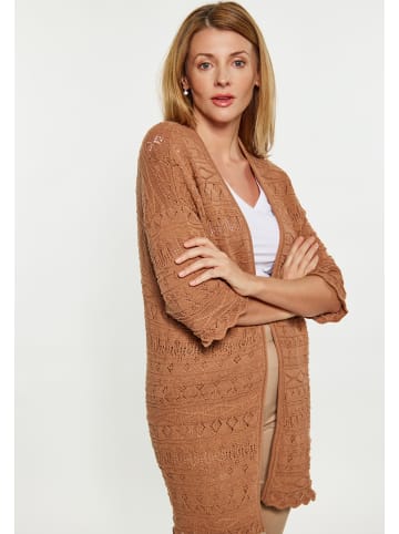 Usha Cardigan in Kamel