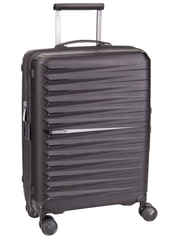 American Tourister Trolley Fastforward Spinner 55 in Flash Black