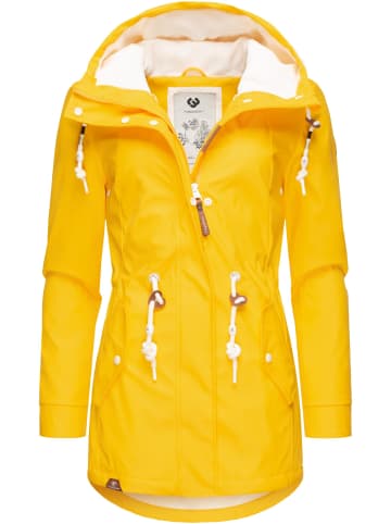 ragwear Regenmantel Monadis Rainy Intl. in Yellow