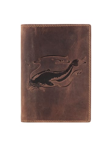 Greenburry Vintage Dokumenten Etui Leder 12 cm in wels