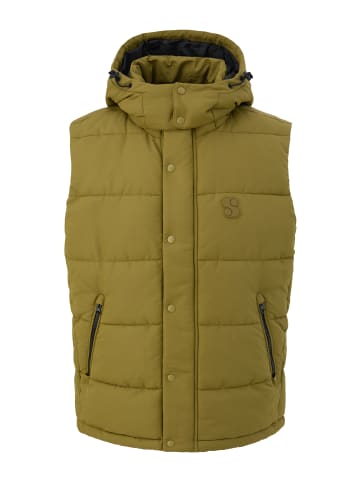 s.Oliver Outdoor-Weste in 7712_guacamole