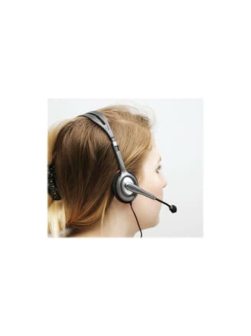 Logitech Logitech Stereo Headset H111 - kabelgebundenes On Ear Headset in Schwarz