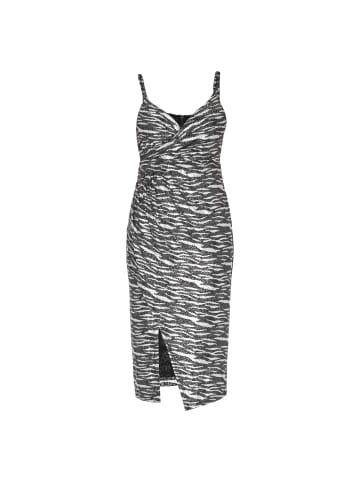 faina Dress in silver multicolor