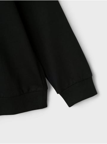 name it 2er-SET Bequemes und cooles Rundhals Sweatshirt für Kinder in Schwarz