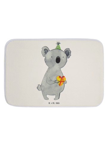 Mr. & Mrs. Panda fußmatte bad Koala Geschenk ohne Spruch in Weiß