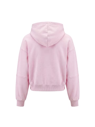 IZIA Women Hoodie in Light Rose