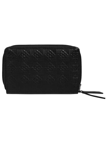 Bruno Banani Geldbörse echt Leder in schwarz