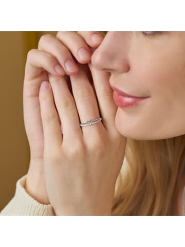 Amor Ring Silber 925, rhodiniert in silber