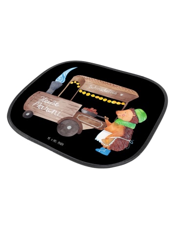 Mr. & Mrs. Panda Sonnenschutz Auto Igel Maronen ohne Spruch in Schwarz