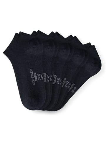 Schiesser Socken 5er Pack in Schwarz
