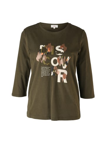 s.Oliver T-Shirt in 79D1_olivgrün