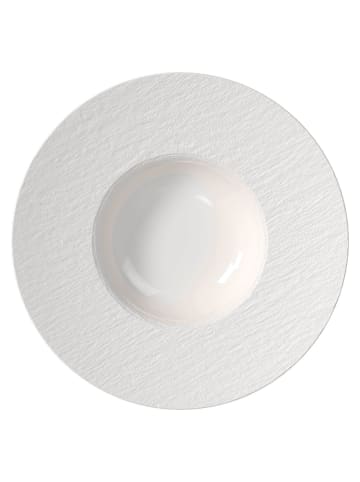 Villeroy & Boch Pastateller Manufacture Ice in Weiß ø 28 cm in weiß