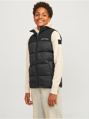 JACK & JONES Junior Outdoor Steppweste JJMOON BODYWARMER JNR in black