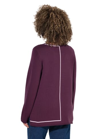 Ulla Popken Pullover in nougatbraun