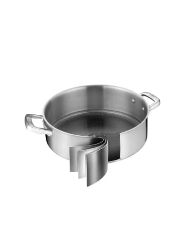 Berndes Servierpfanne mit Glasdeckel - Tricion Resist b.nature in poliert