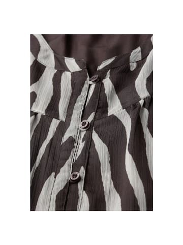 Street One Langarmbluse in deep roast brown