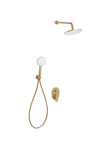 Beliani Wannenarmaturen TINGUIRIRICA in Gold - (W) 25 x (H) 175 x (L) 41 cm