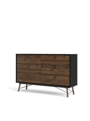 ebuy24 Kommode Rye Schwarz 150 x 40 cm