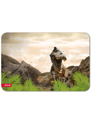 ROTH ROTH Schreib- und Malunterlage Tyrannosaurus in Grün