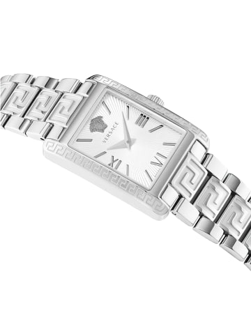 Versace Analoguhr für Damen in silber