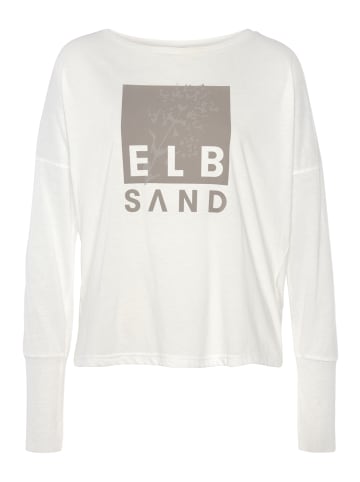 ELBSAND Langarmshirt in weiß